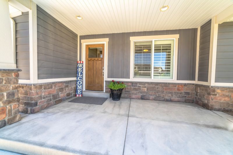 Concrete Walkway Staining