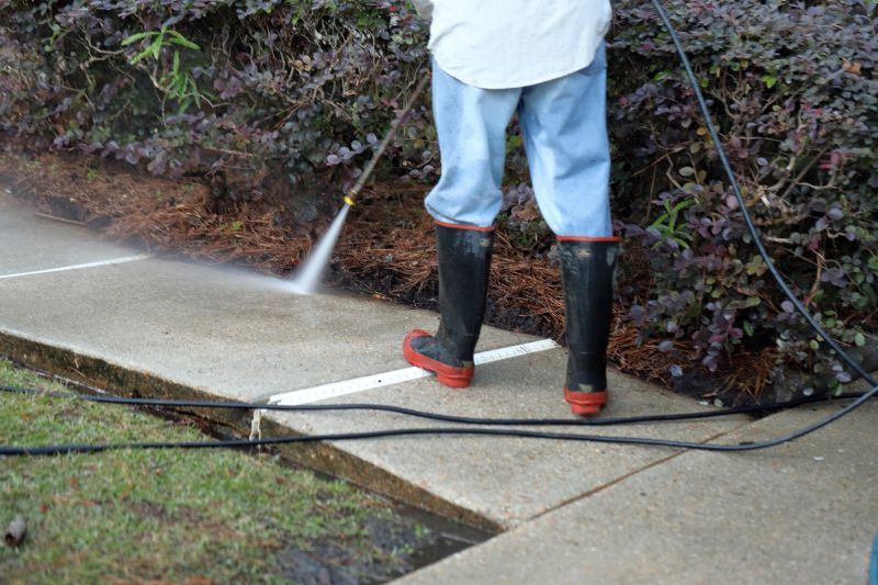 Power Washing Equipment in Action